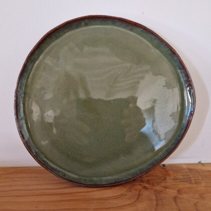 Assiette Verte Grand Format